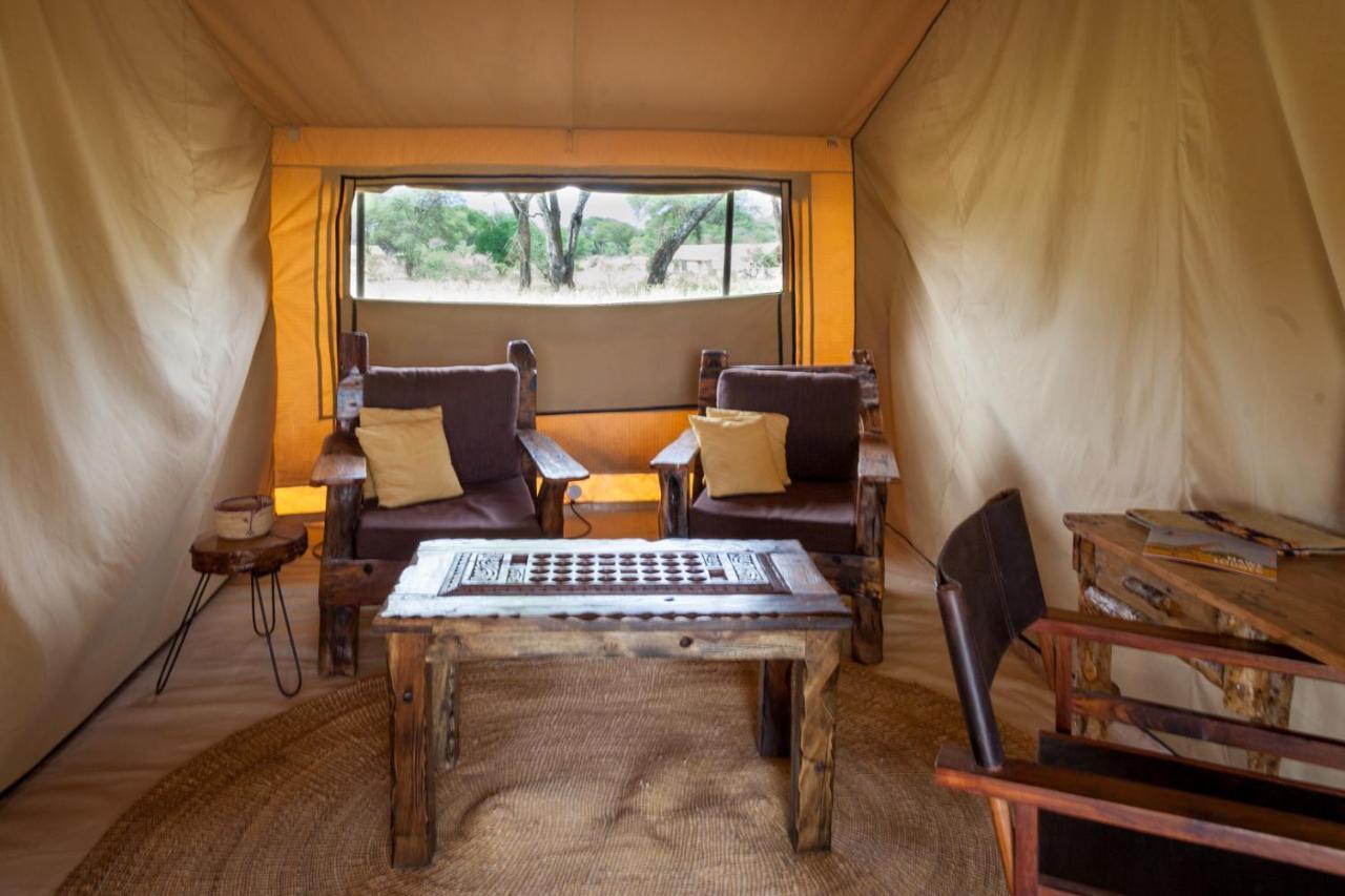 Baobab Tented Camp Kwa Kuchinia Eksteriør bilde